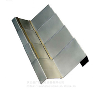 北京精雕400鋼板防護(hù)罩雕銑機(jī)伸縮護(hù)板拉板 (3)