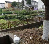 清遠連州菜園護欄閘北竹籬笆哪家好 (1)