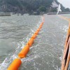 河道淺灘警示標(biāo)志浮筒 攔截水面垃圾的塑料浮排浮筒